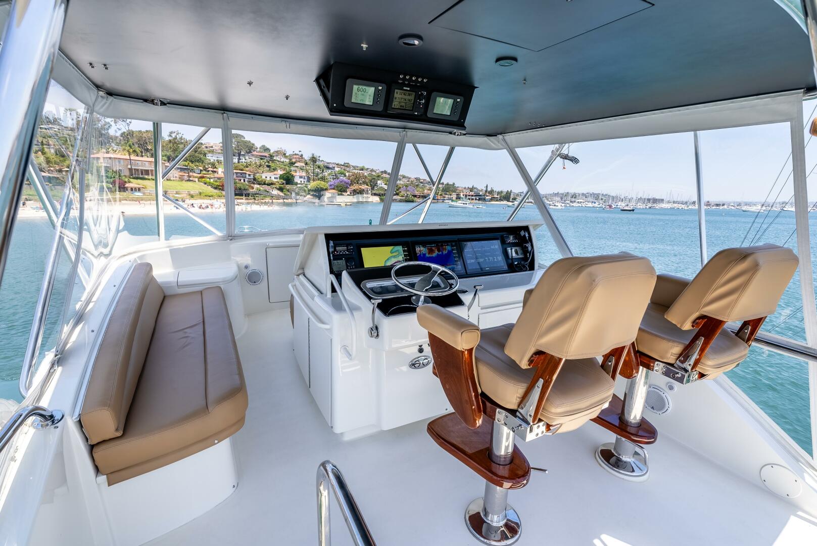 Slide: The Image of 2004 Hatteras 54 Convertible  - 5362593