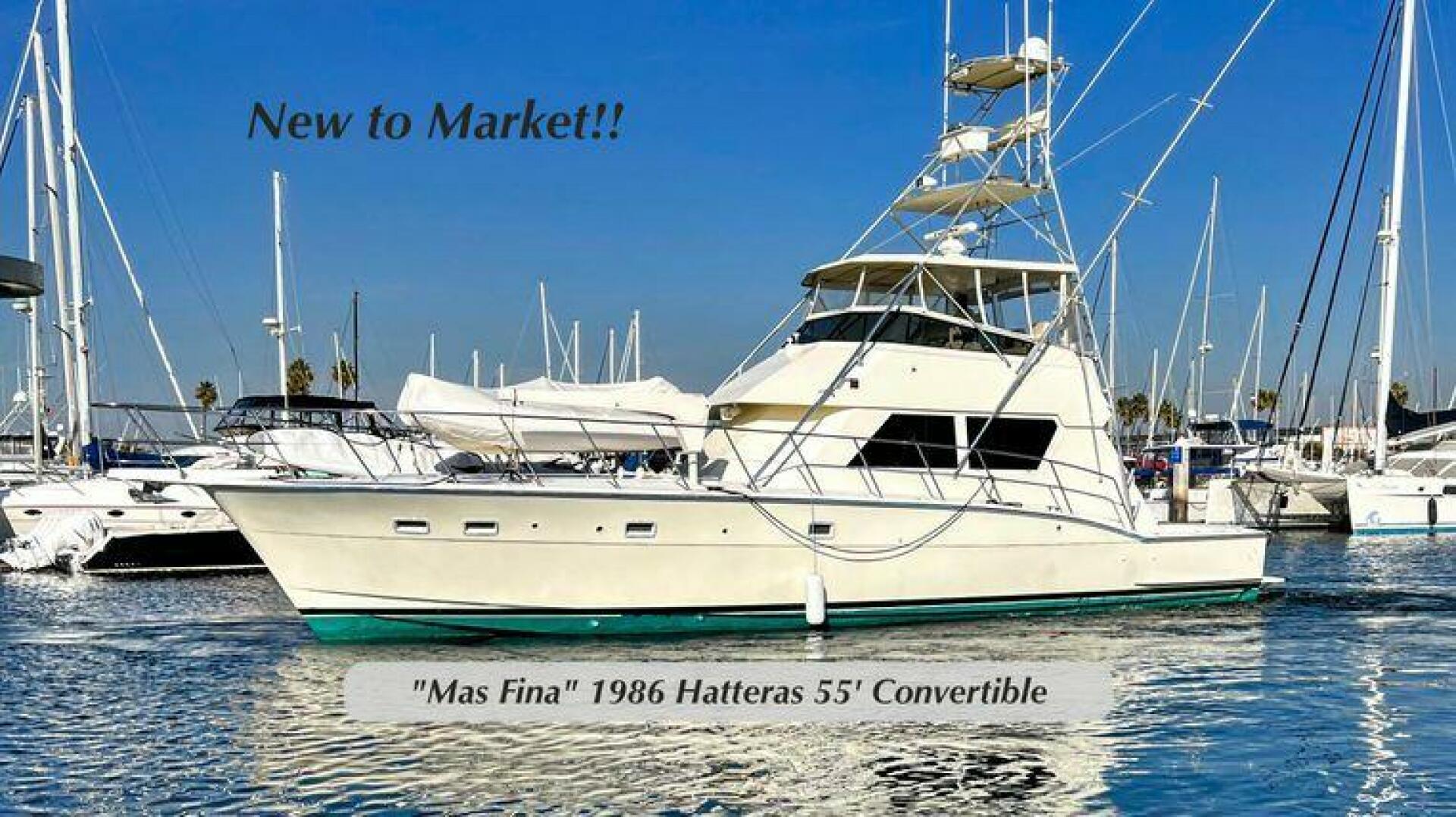 Slide: The Image of Hatteras 55 Convertible 1987 - 5234270