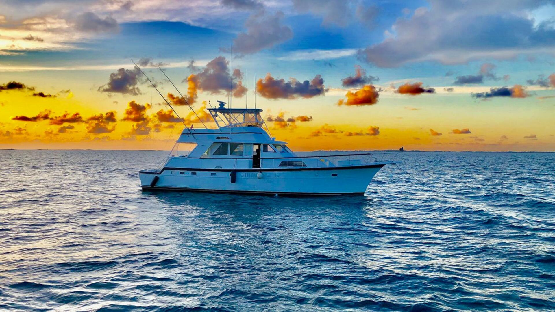Slide: The Image of Hatteras 58 Yacht Fisherman 1975 - 4255141
