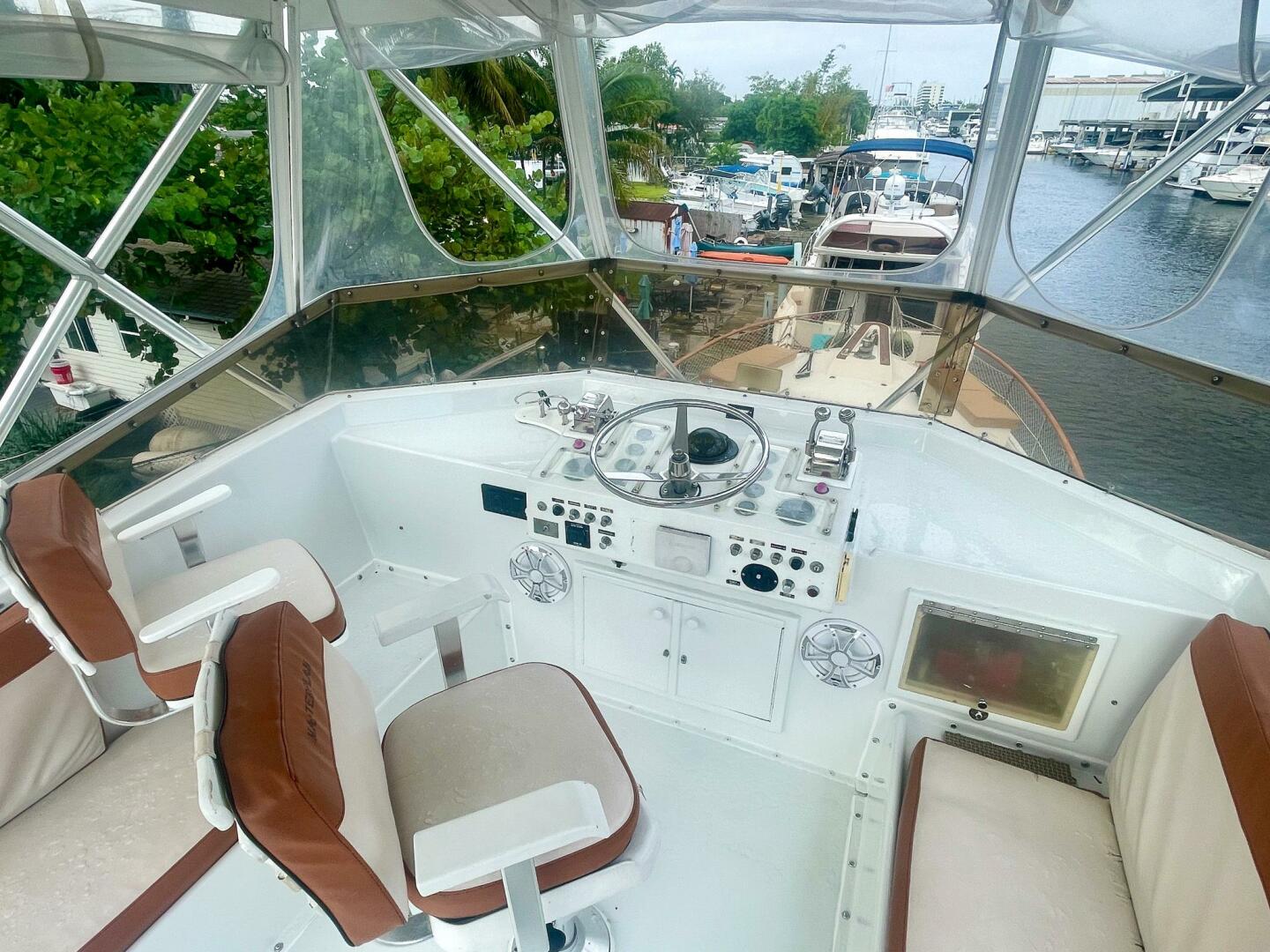 Slide: The Image of Hatteras 58 Yacht Fisherman 1975 - 4255132