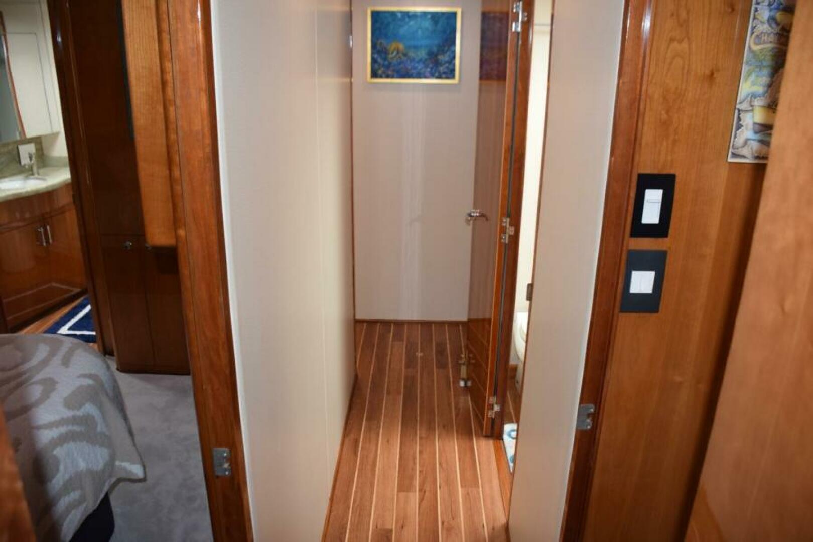 Slide: The Image of Companionway, Master SR to Left, Guest Stateroom to Right     - 5133523