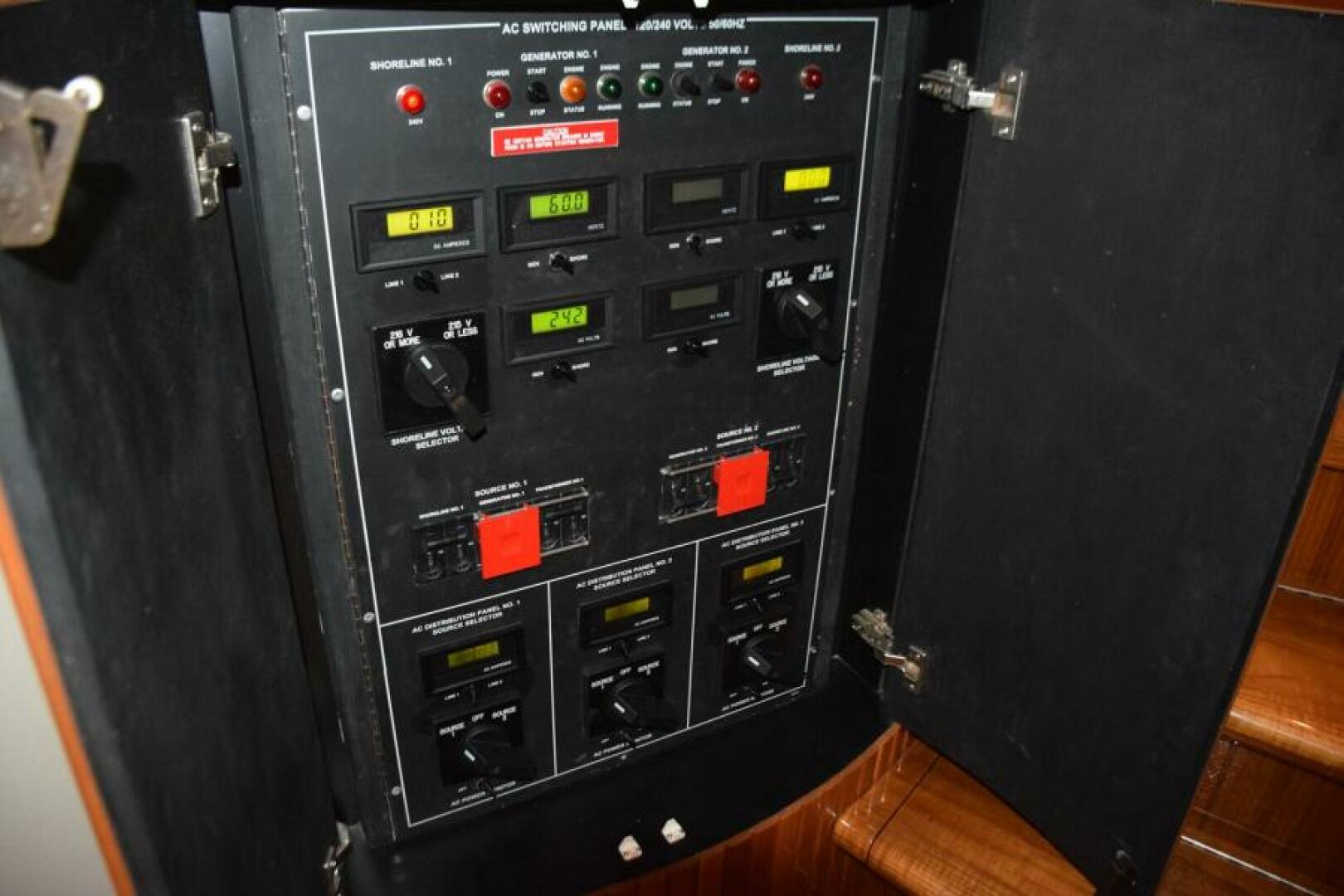 Slide: The Image of Master Electrical Panel on Companionway   - 5133541