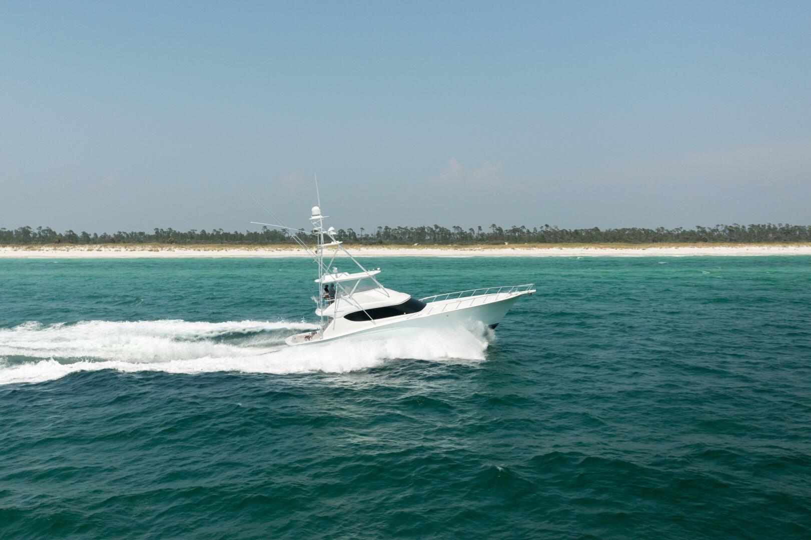 Slide: The Image of 2008 Hatteras 60 Convertible  STBD - 4614991