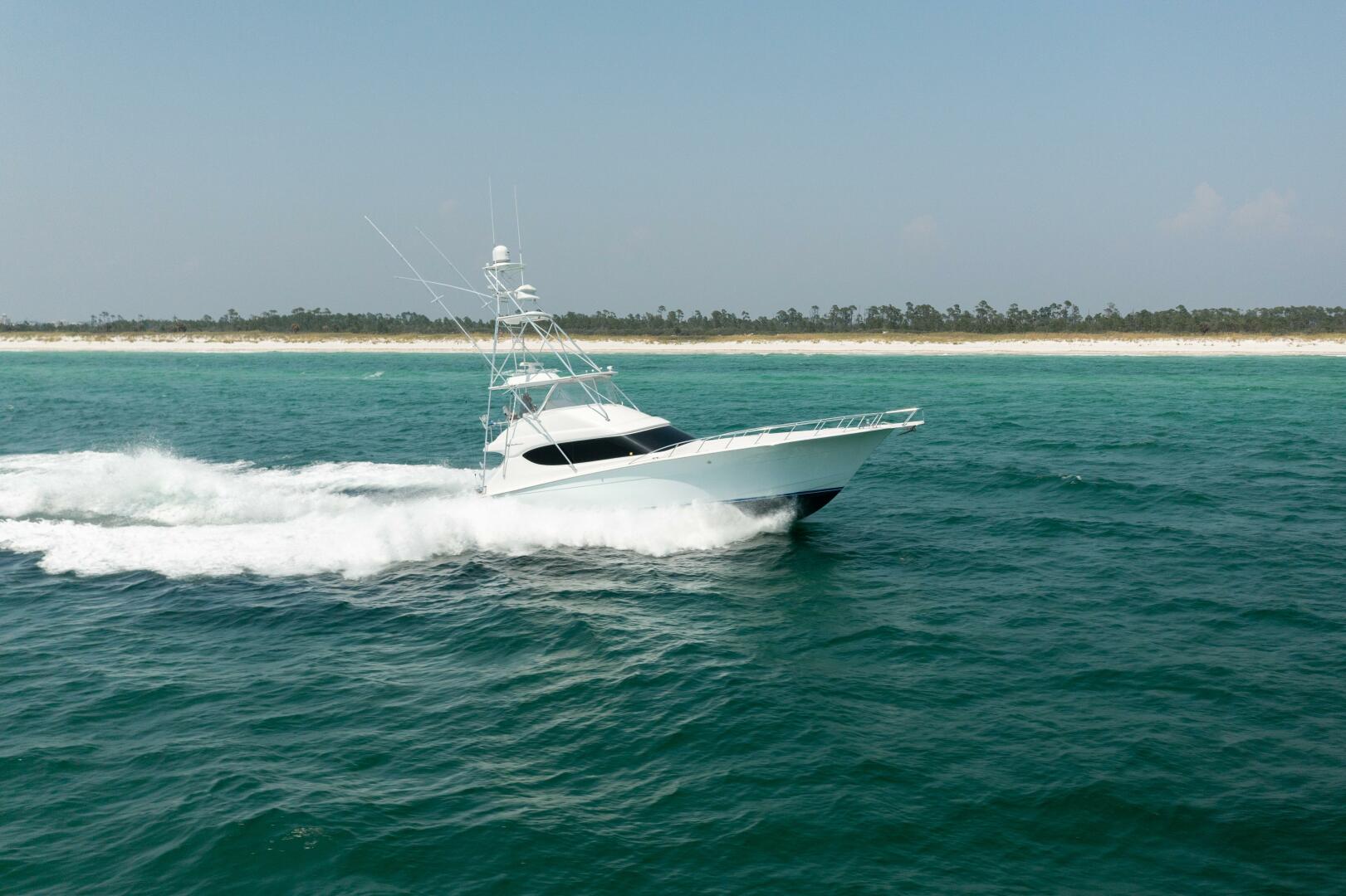 Slide: The Image of 2008 Hatteras 60 Convertible  STBD - 4614997