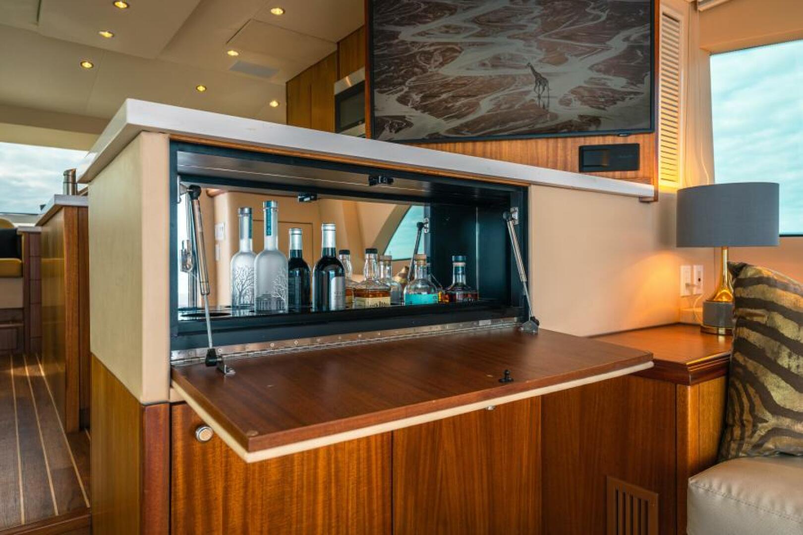 Slide: The Image of 2009 Hatteras 60 Motor Yacht Little Wave - 4623432