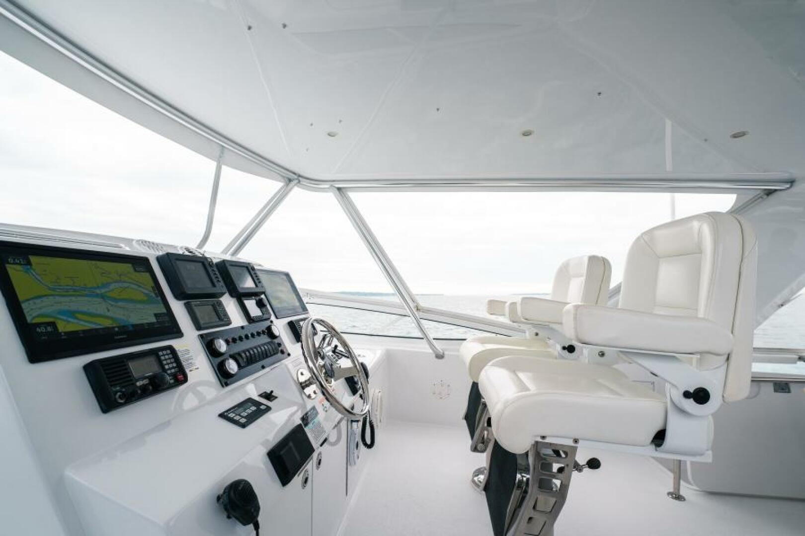 Slide: The Image of 2009 Hatteras 60 Motor Yacht Little Wave - 4623473