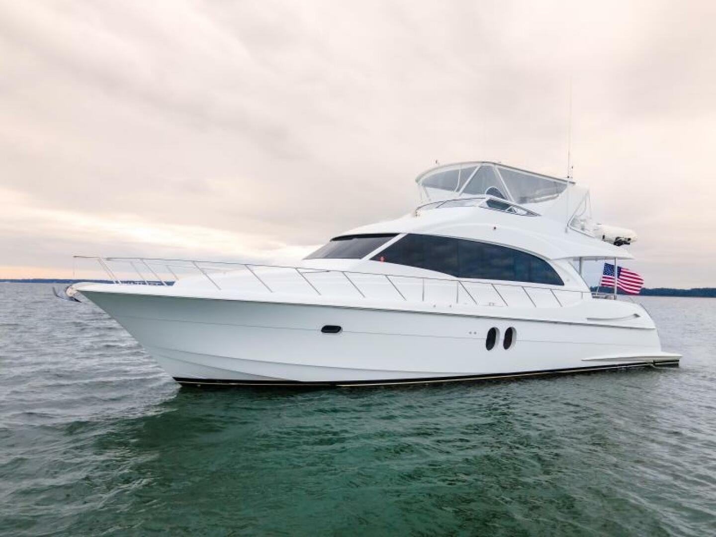 Slide: The Image of 2009 Hatteras 60 Motor Yacht Little Wave - 4623500