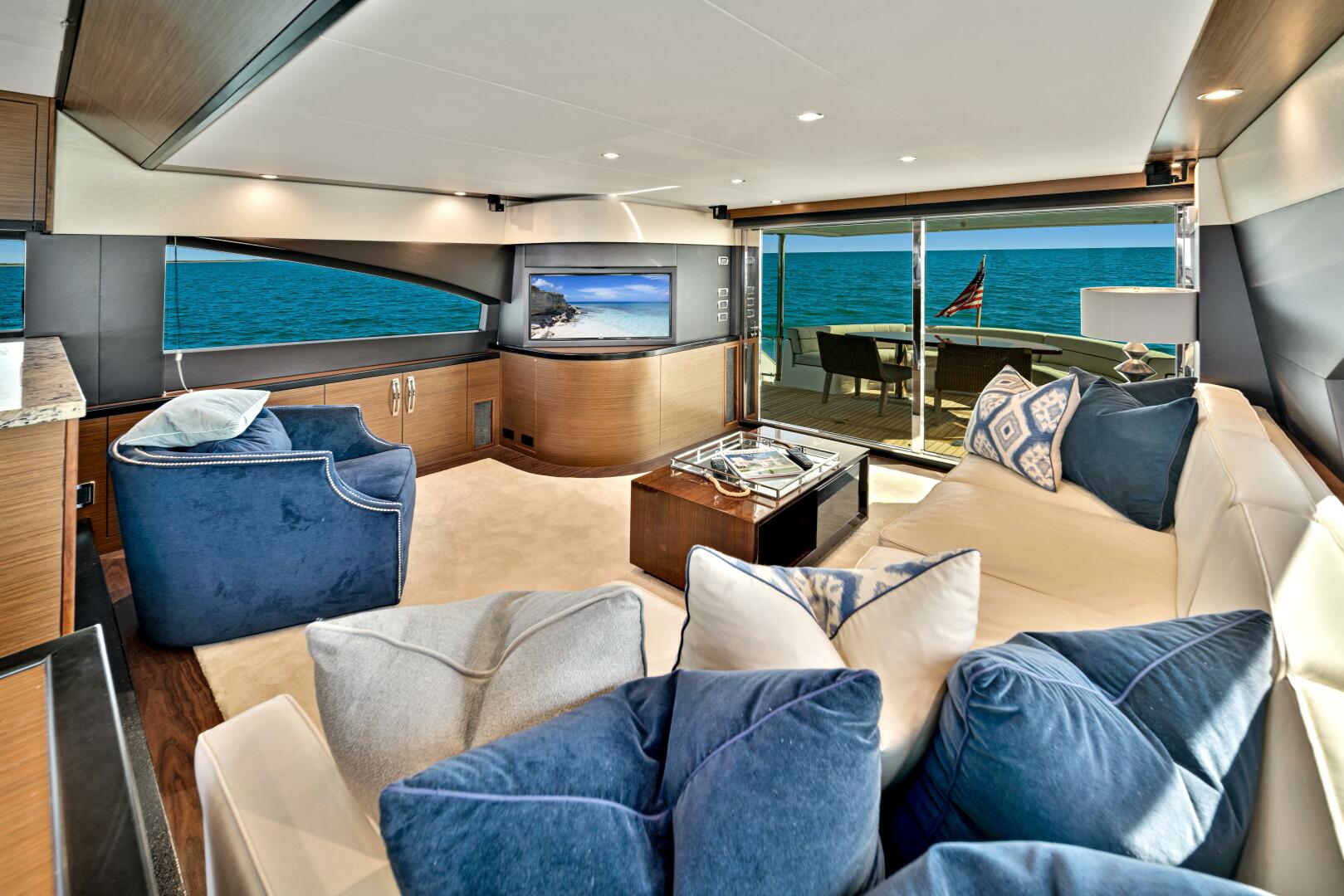 Slide: The Image of 2017 Hatteras 60 Motor Yacht 'West' - 4415702