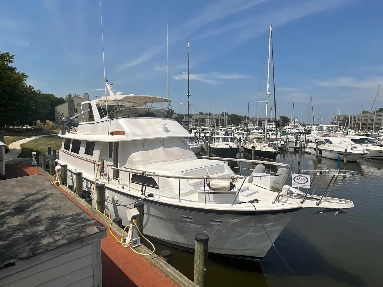 Slide: The Image of Hatteras 61' Motor Yacht 1981 - 1