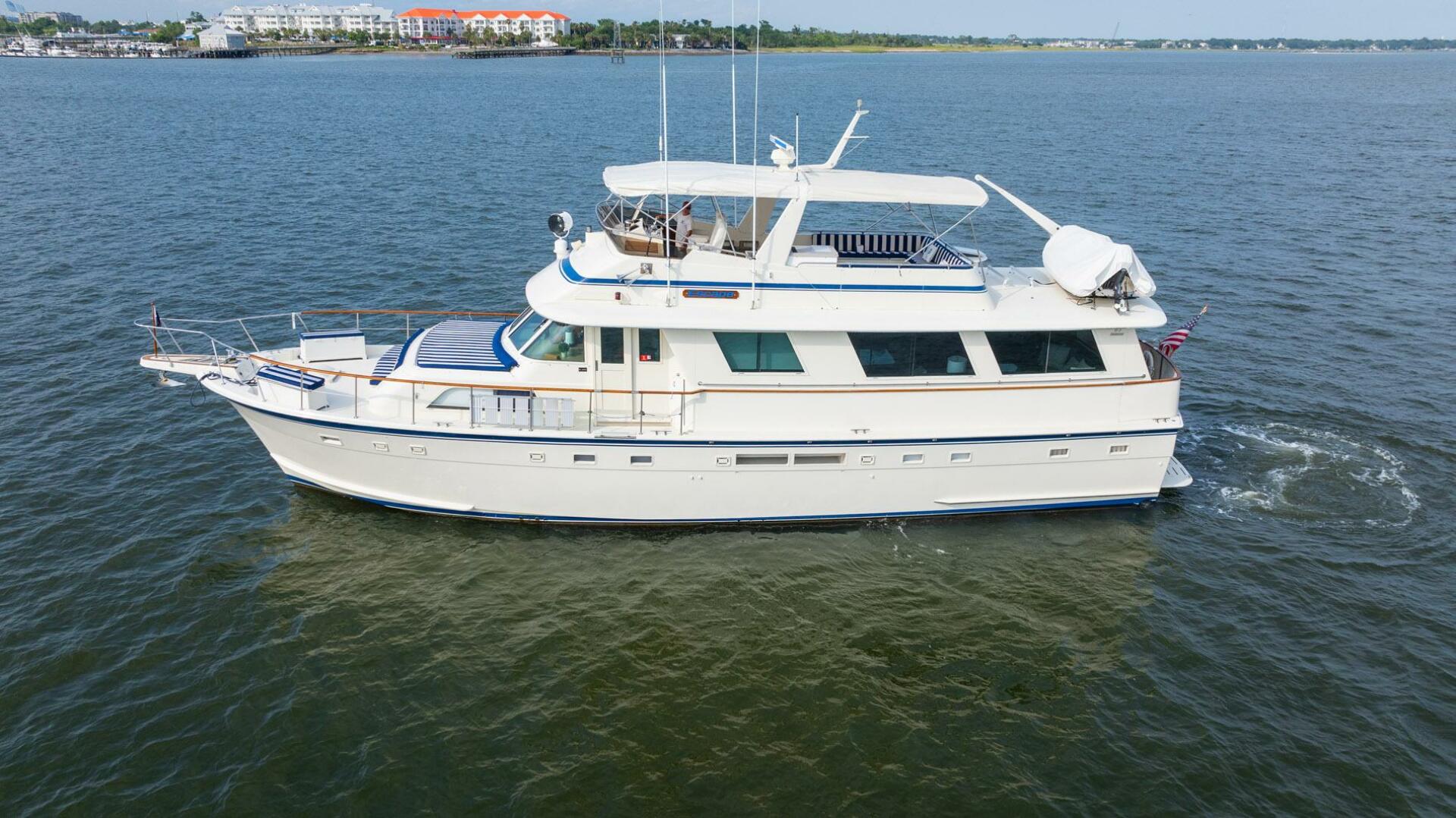 Slide: The Image of Hatteras 63 Motor Yacht 1987 - 4467599
