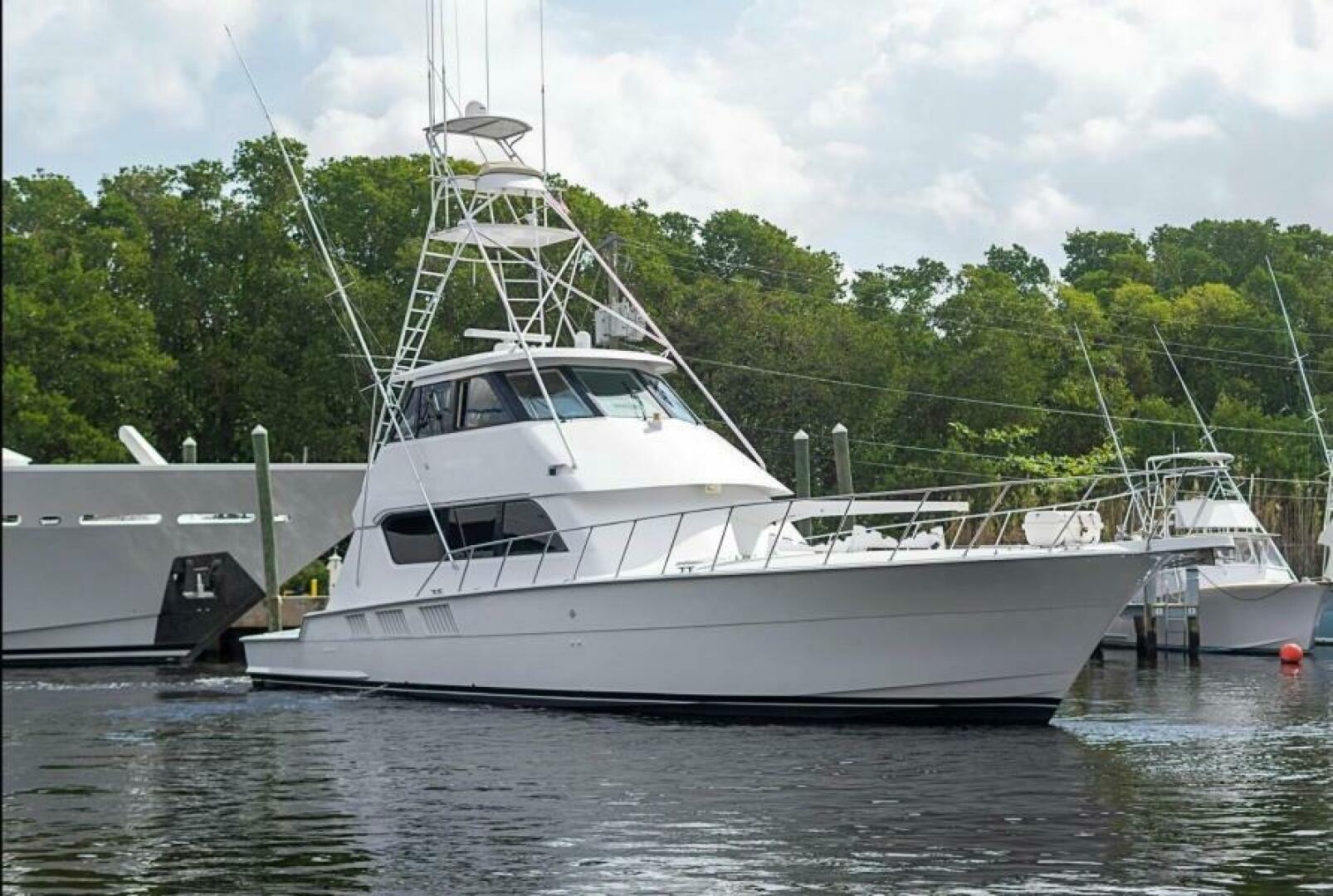 Slide: The Image of 1998 Hatteras 65 Sportfish- STBD Bow - 4928861