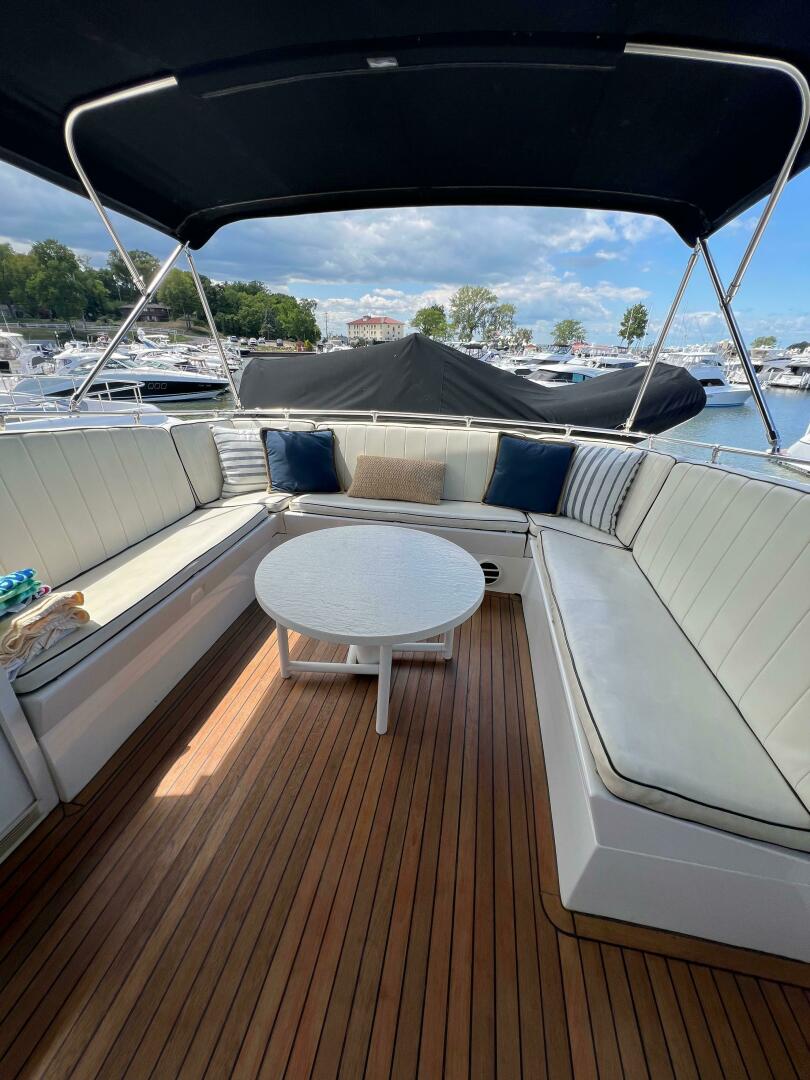 Slide: The Image of Hatteras 67 Extended Deckhouse 1993 - 4757714