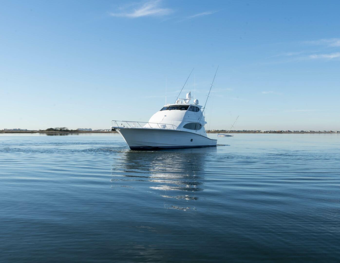 Slide: The Image of 2006 Hatteras 68 Enclosed Bridge Dr. Dark - 36
