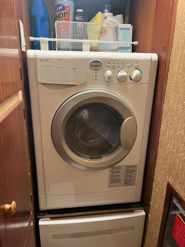 Slide: The Image of Washing machine in the laundry area of a 1986 Hatteras 70' Cockpit Motor Yacht. - 25