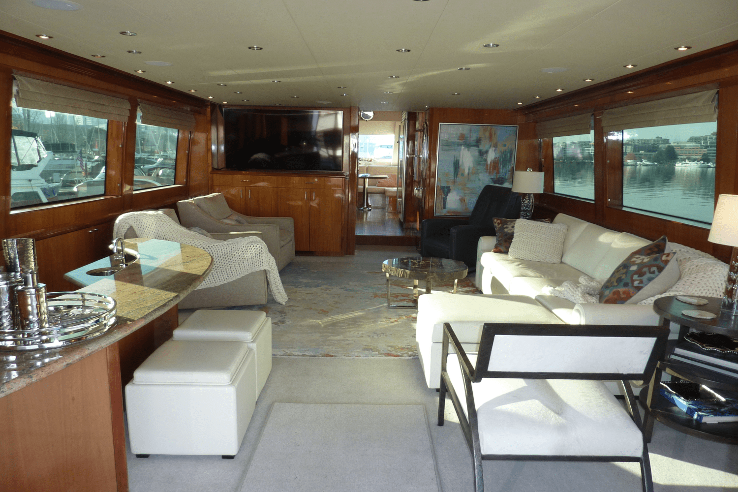 Slide: The Image of Hatteras 72 MOTOR YACHT 2008 - 7