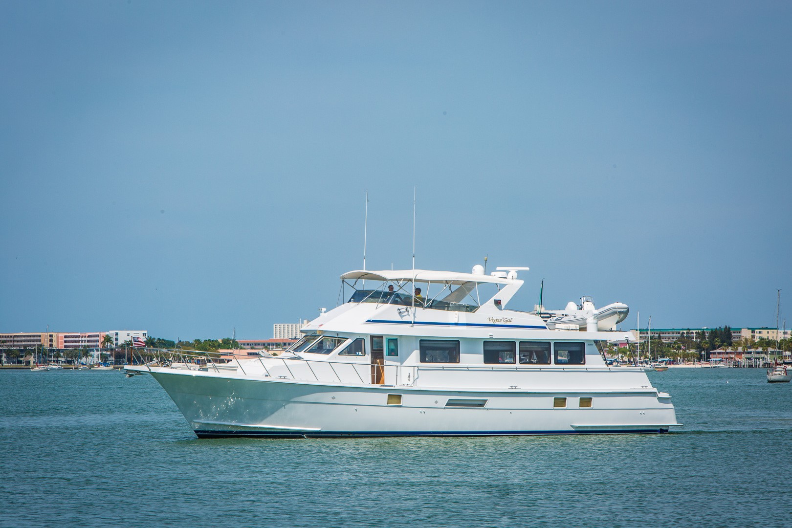 Slide: The Image of Hatteras 74 Cockpit Motor Yacht 1999 - 0