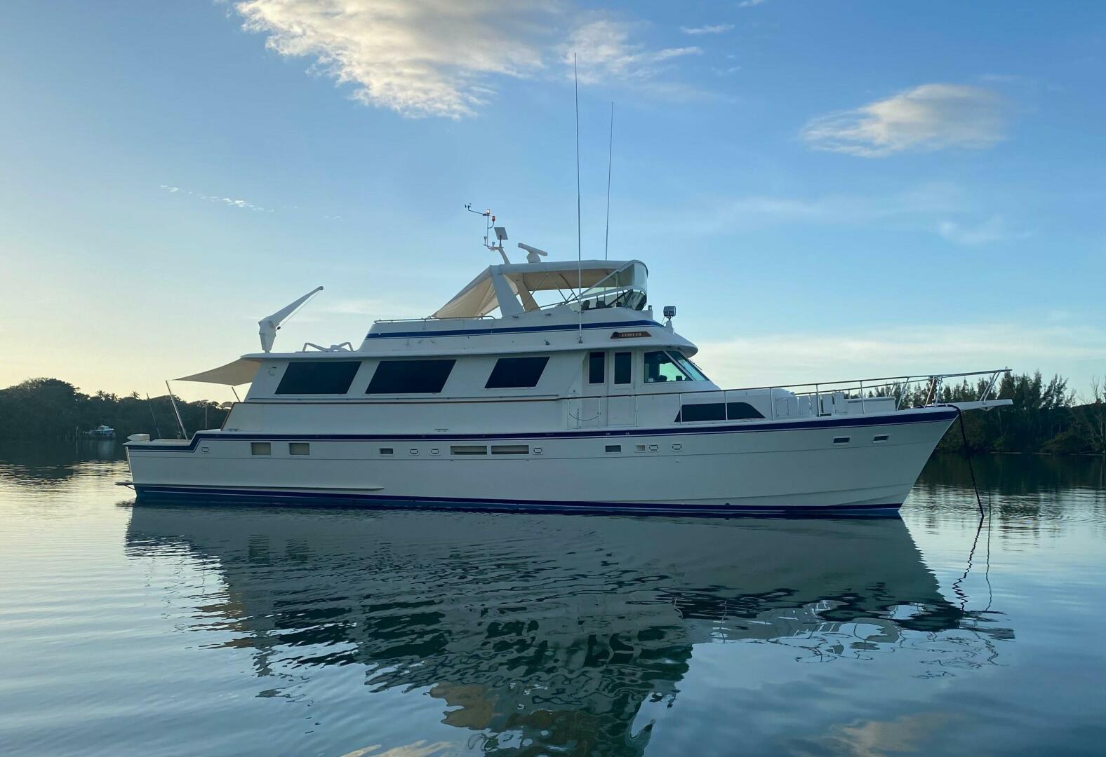 Slide: The Image of Hatteras Cockpit Motor Yacht 1986 - 4467340