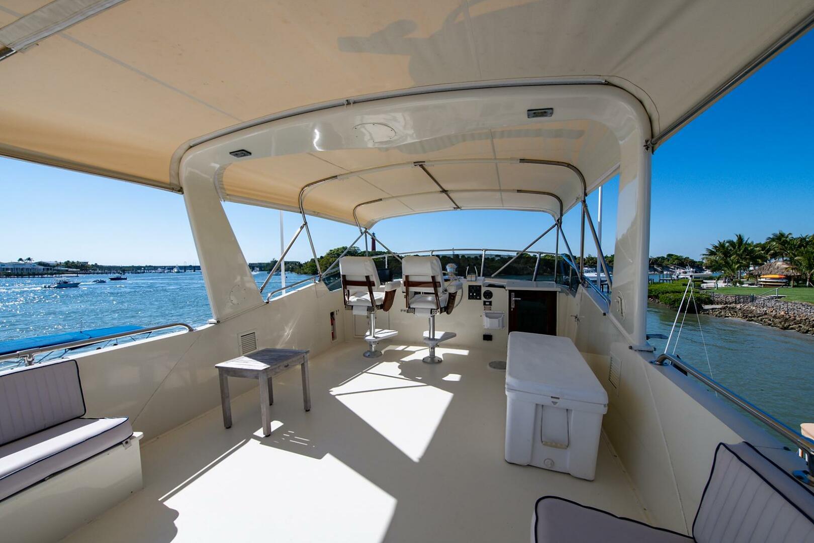 Slide: The Image of Hatteras Cockpit Motor Yacht 1986 - 4467360