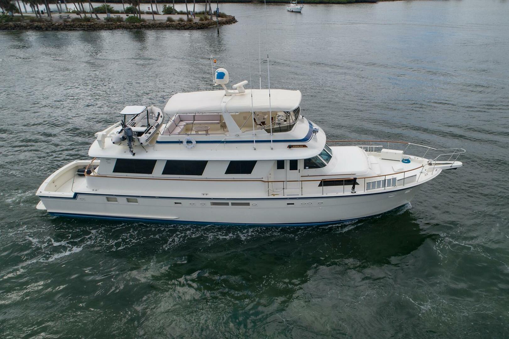 Slide: The Image of Hatteras Cockpit Motor Yacht 1986 - 4467342