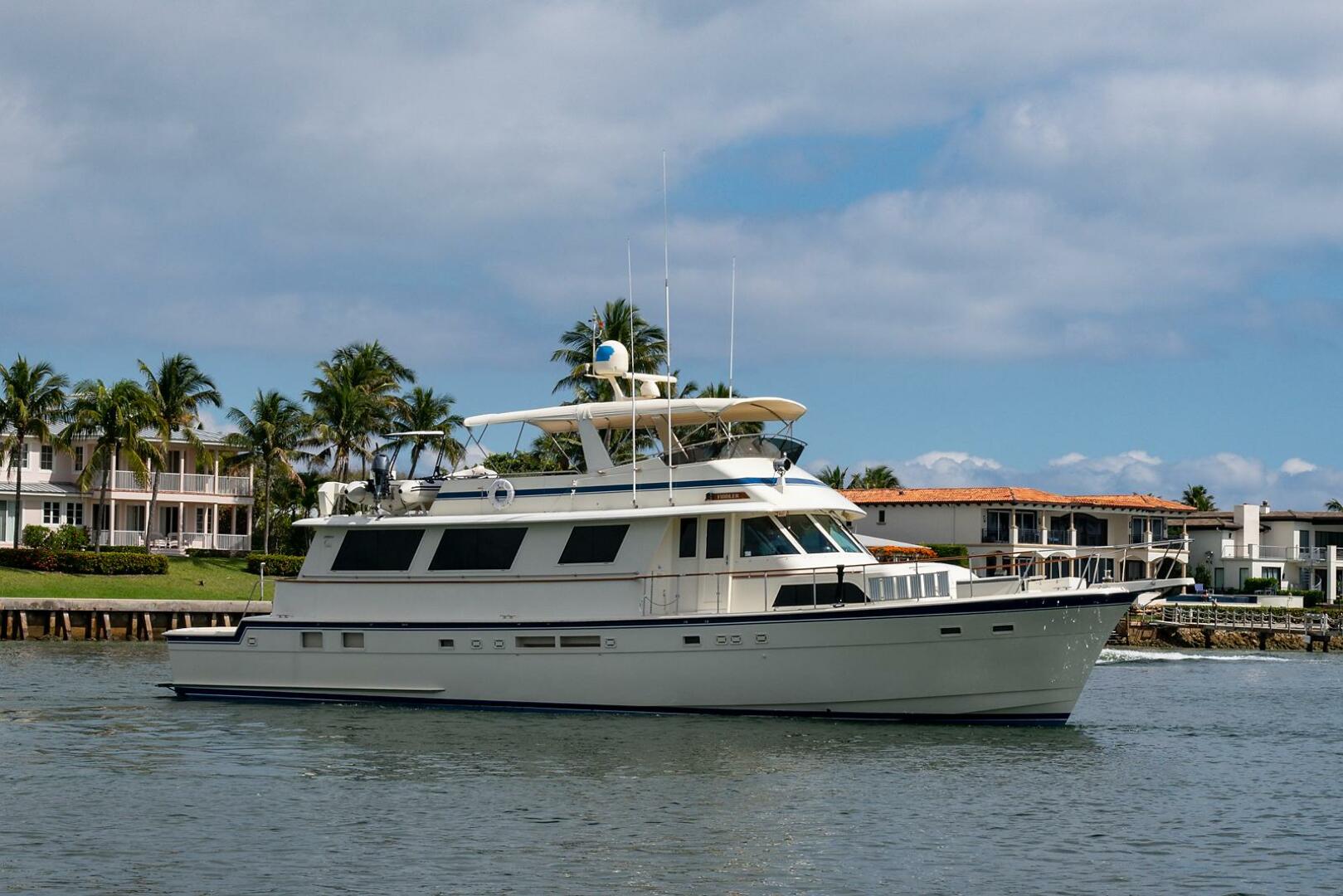 Slide: The Image of Hatteras Cockpit Motor Yacht 1986 - 4467347