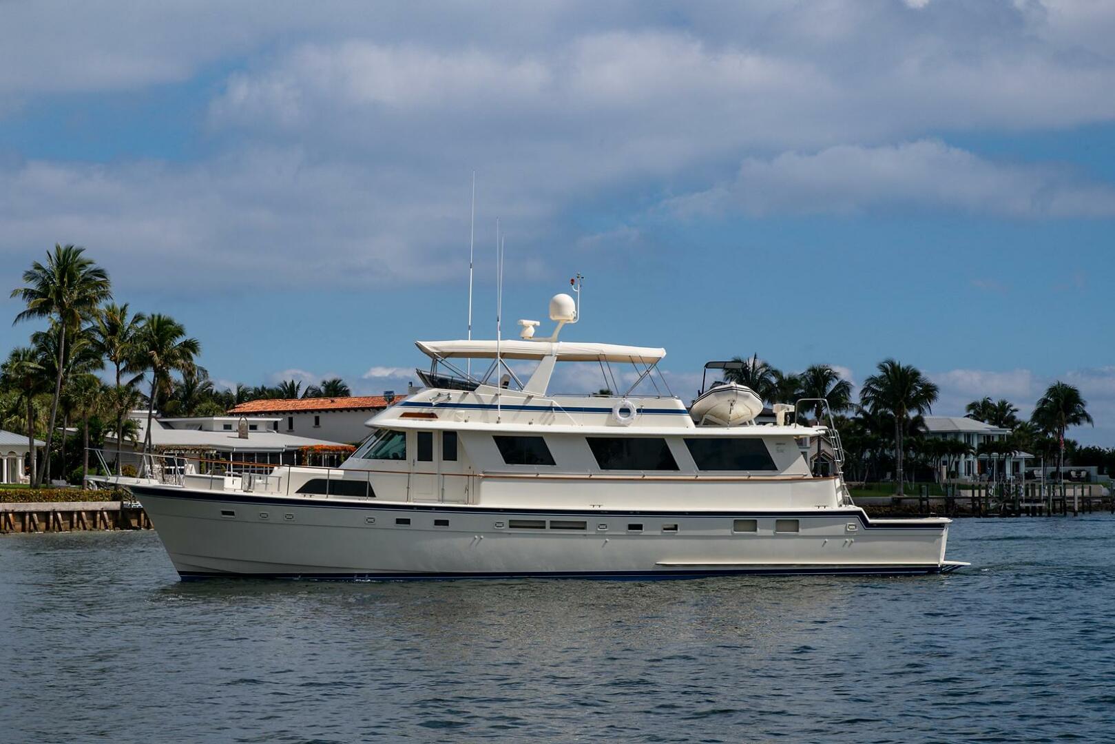 Slide: The Image of Hatteras Cockpit Motor Yacht 1986 - 4467384