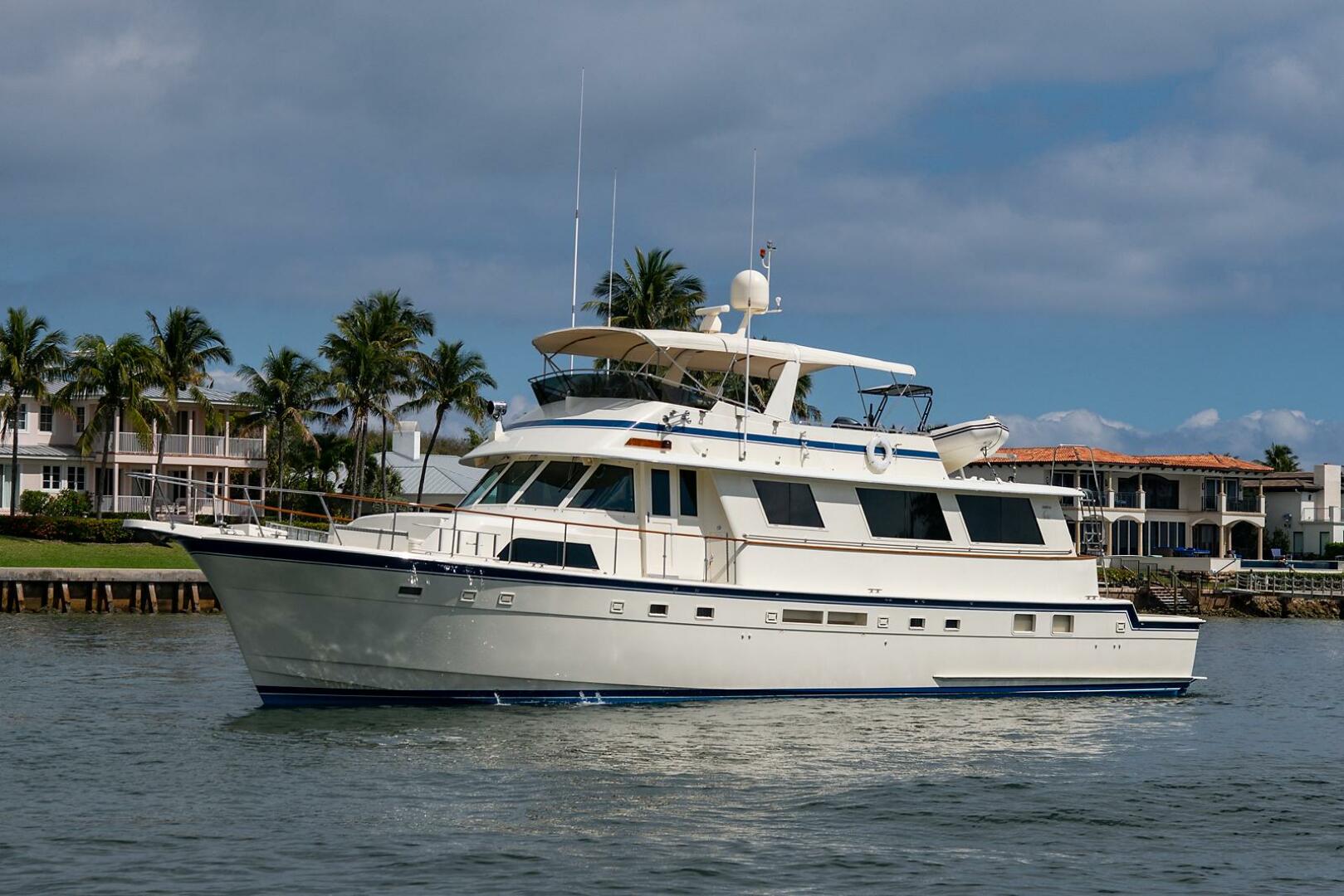 Slide: The Image of Hatteras Cockpit Motor Yacht 1986 - 4467350