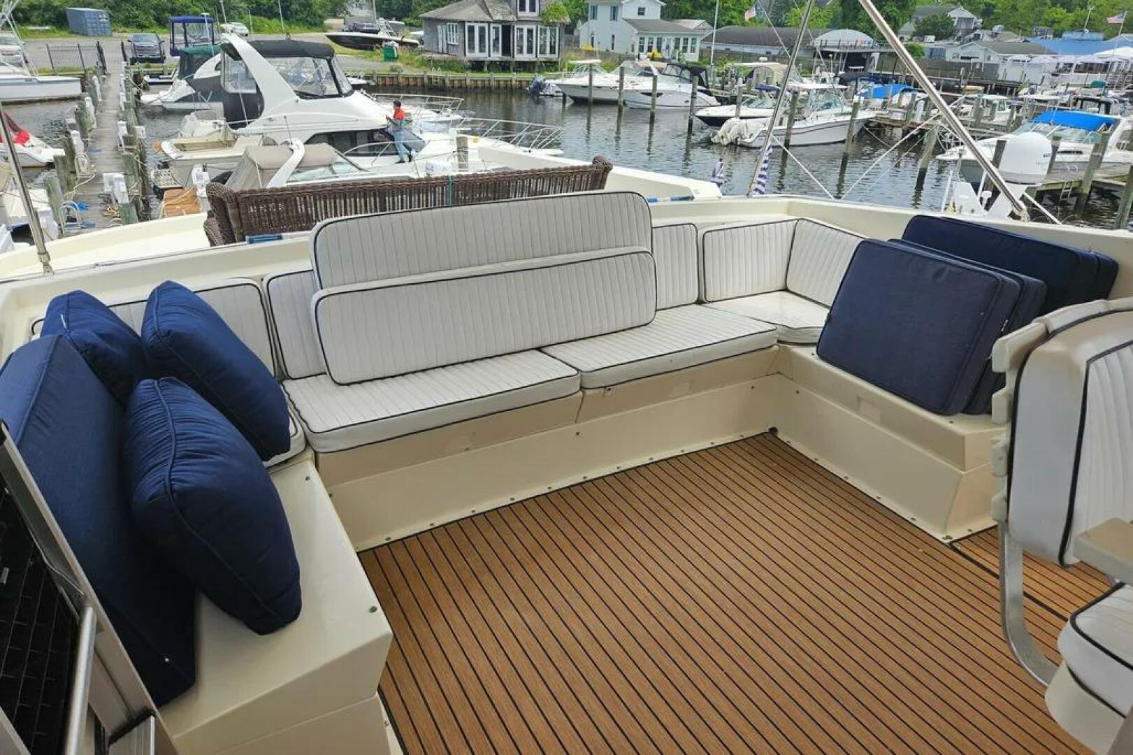 Slide: The Image of Hatteras Cockpit Motor Yacht 1987 - 4549138