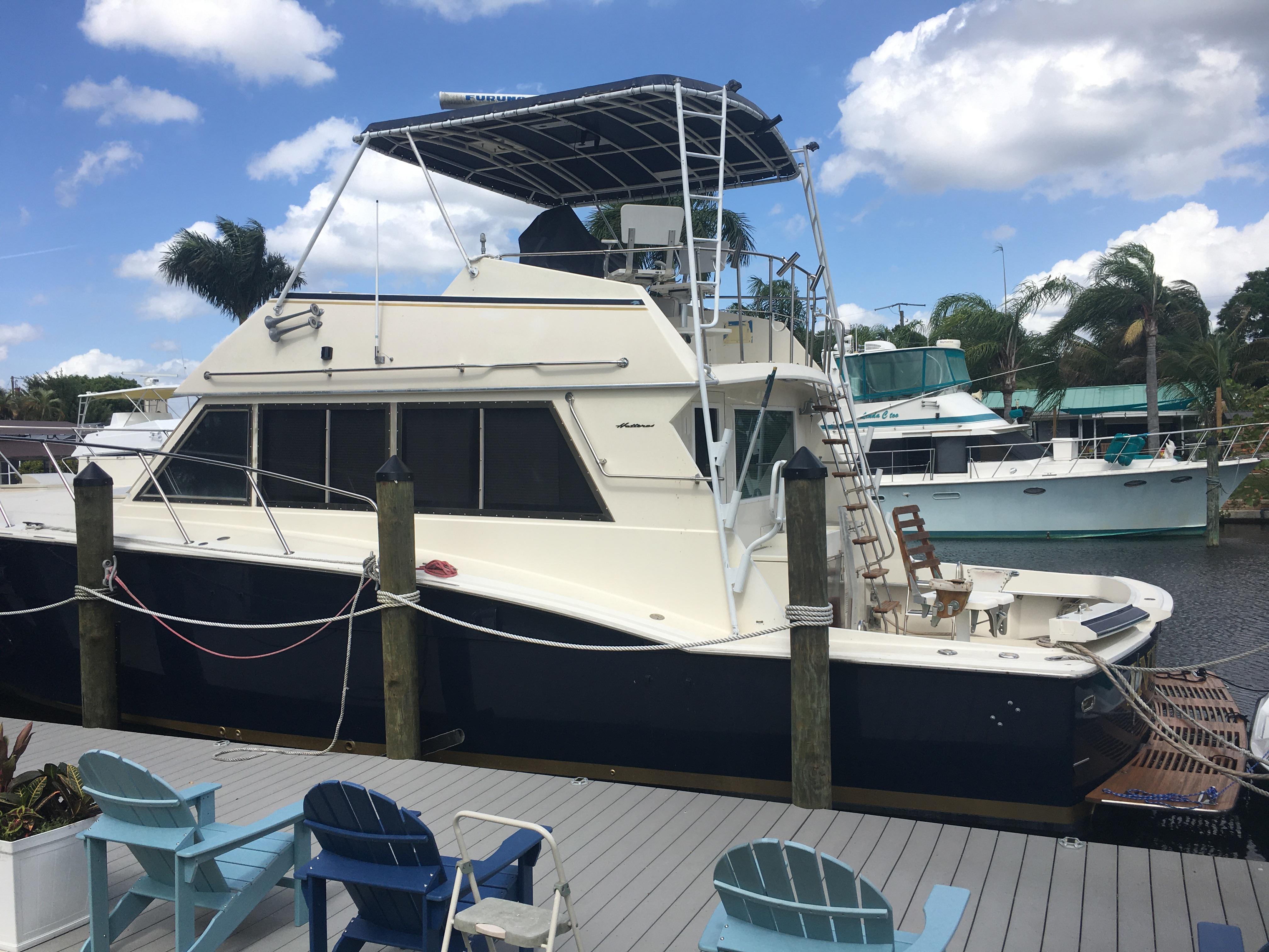 Slide: The Image of Hatteras Convertible Sportfish 1981 - 4