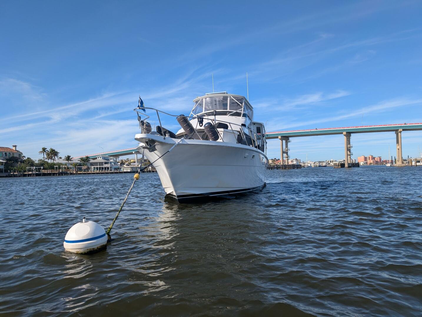 Slide: The Image of 48' Hatteras port forward profile2 - 5059410