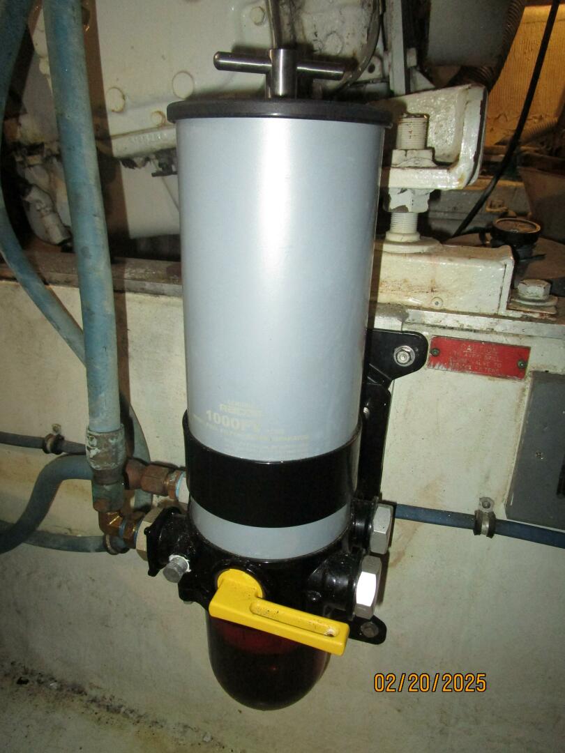 Slide: The Image of 48' Hatteras port Racor fuel filter - 5059797