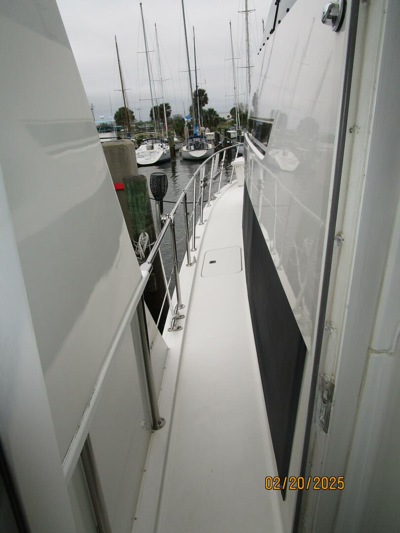 Slide: The Image of 48' Hatteras port side deck2 - 5059798