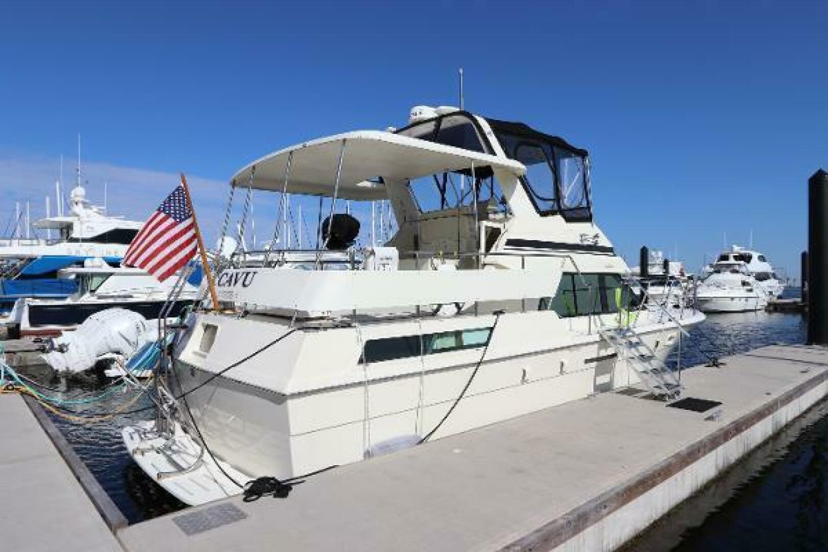 Slide: The Image of Hatteras Double Cabin 1990 - 5008141