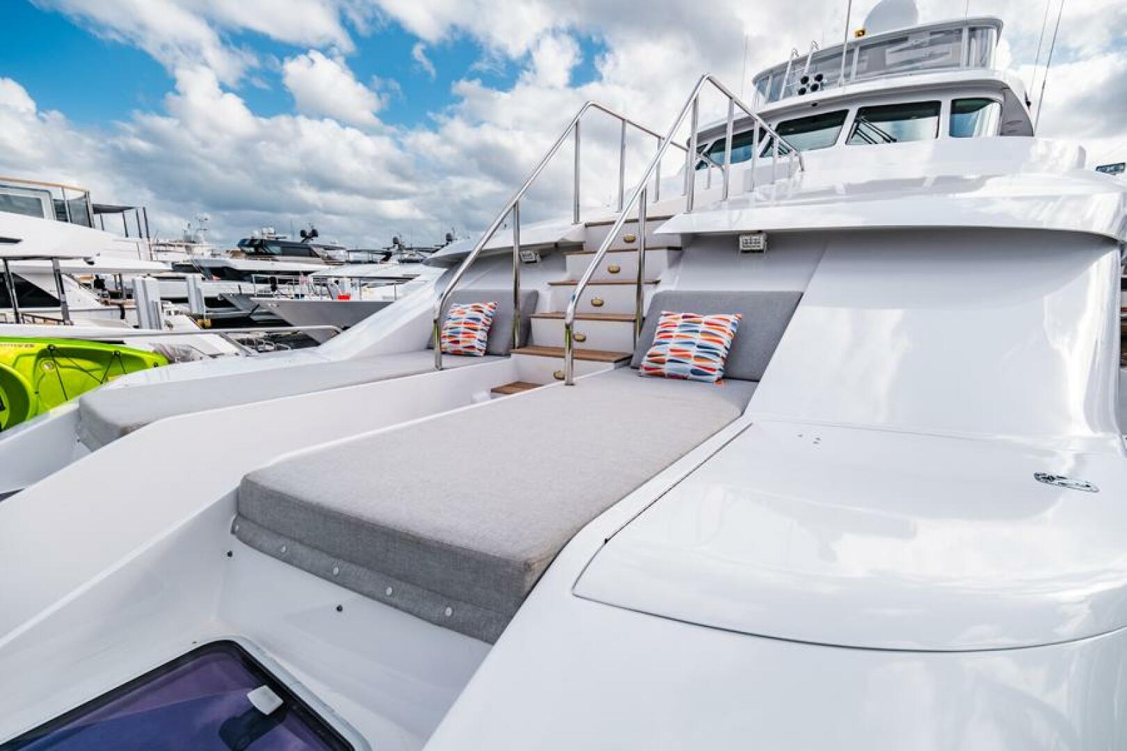 Slide: The Image of Two Sunbeds with Storage - 4879855