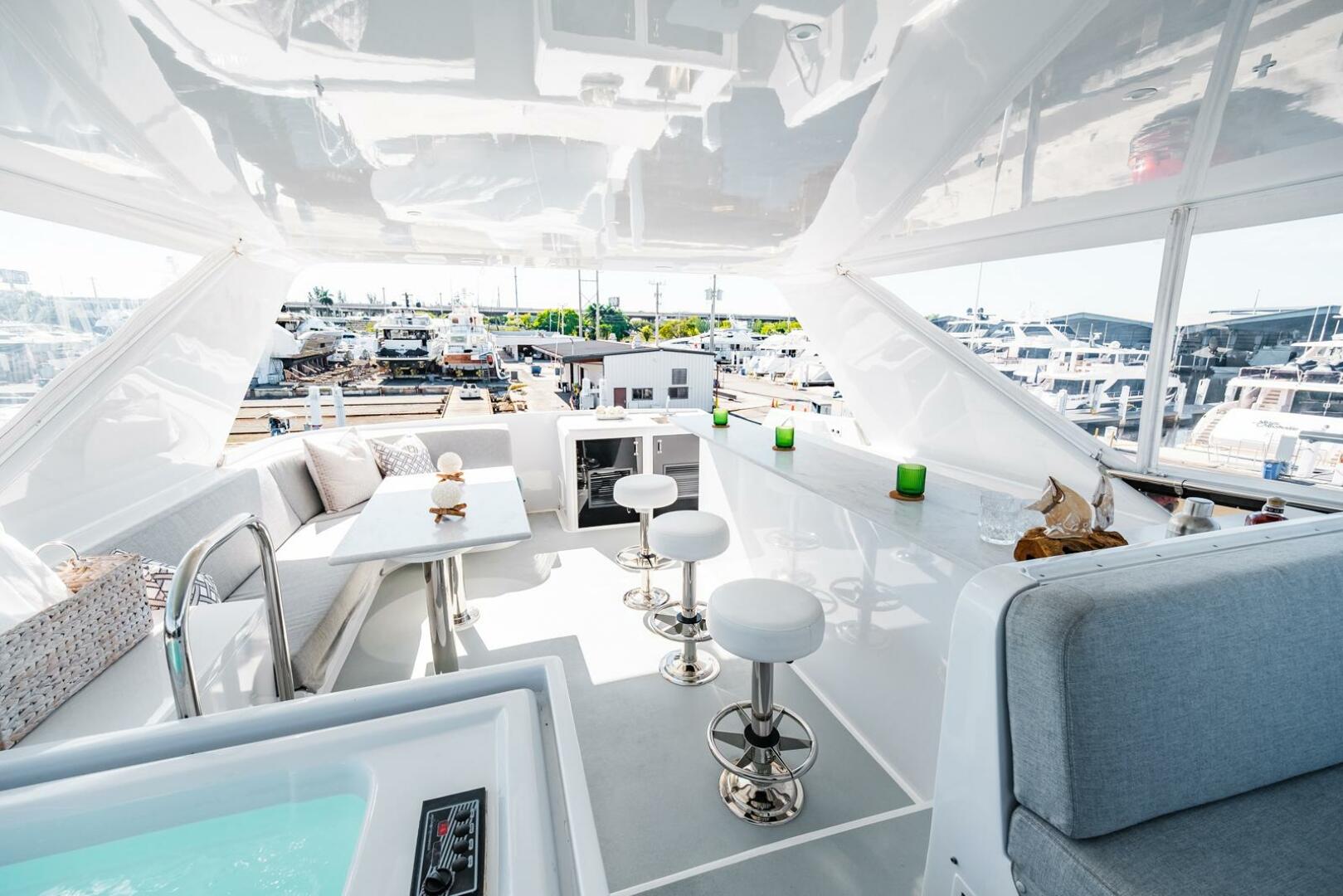 Slide: The Image of Flybridge Looking Aft - 4900971