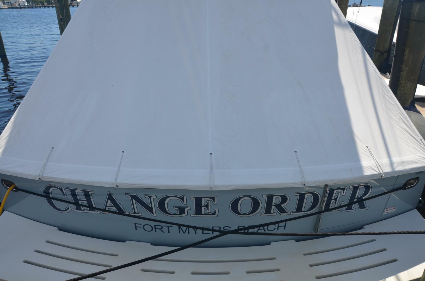 Slide: The Image of Hatteras 59 Change Order- Transom 2021 Hatteras GT59 Convertible-Change Order - 3947321