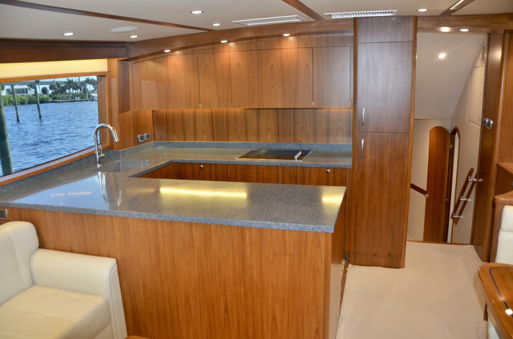 Slide: The Image of Hatteras 59 Change Order- Galley 2021 Hatteras GT59 Convertible-Change Order - 3947342