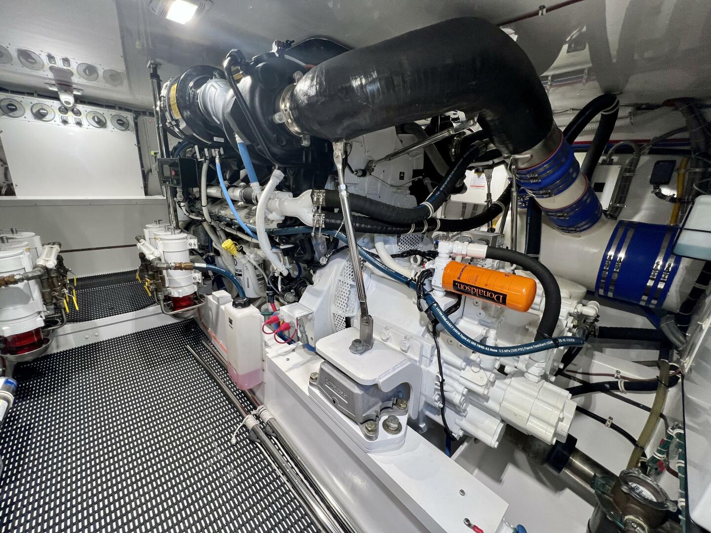 Slide: The Image of Hatteras 59 Change Order- Engine Room 2021 Hatteras GT59 Convertible-Change Order - 3947362