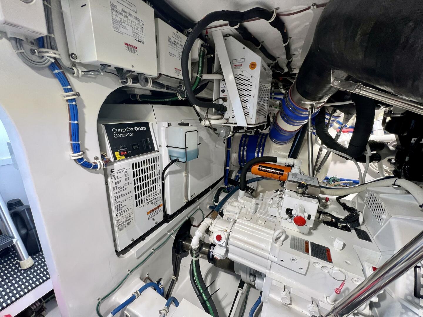 Slide: The Image of Hatteras 59 Change Order- Engine Room 2021 Hatteras GT59 Convertible-Change Order - 3947364