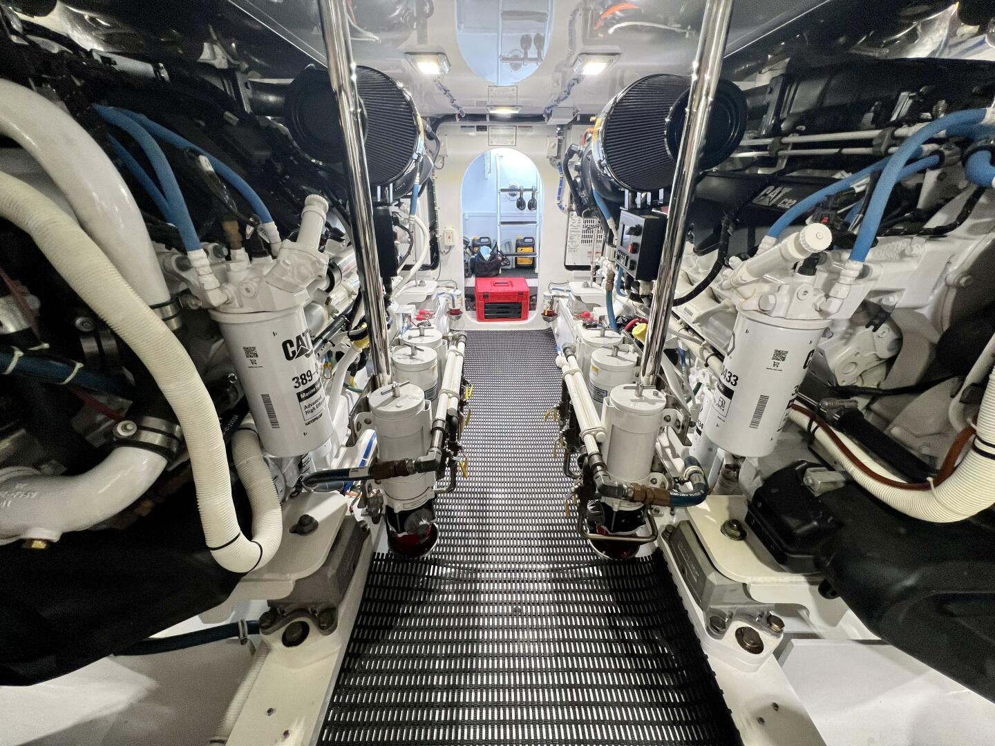 Slide: The Image of Hatteras 59 Change Order- Engine Room 2021 Hatteras GT59 Convertible-Change Order - 3947366