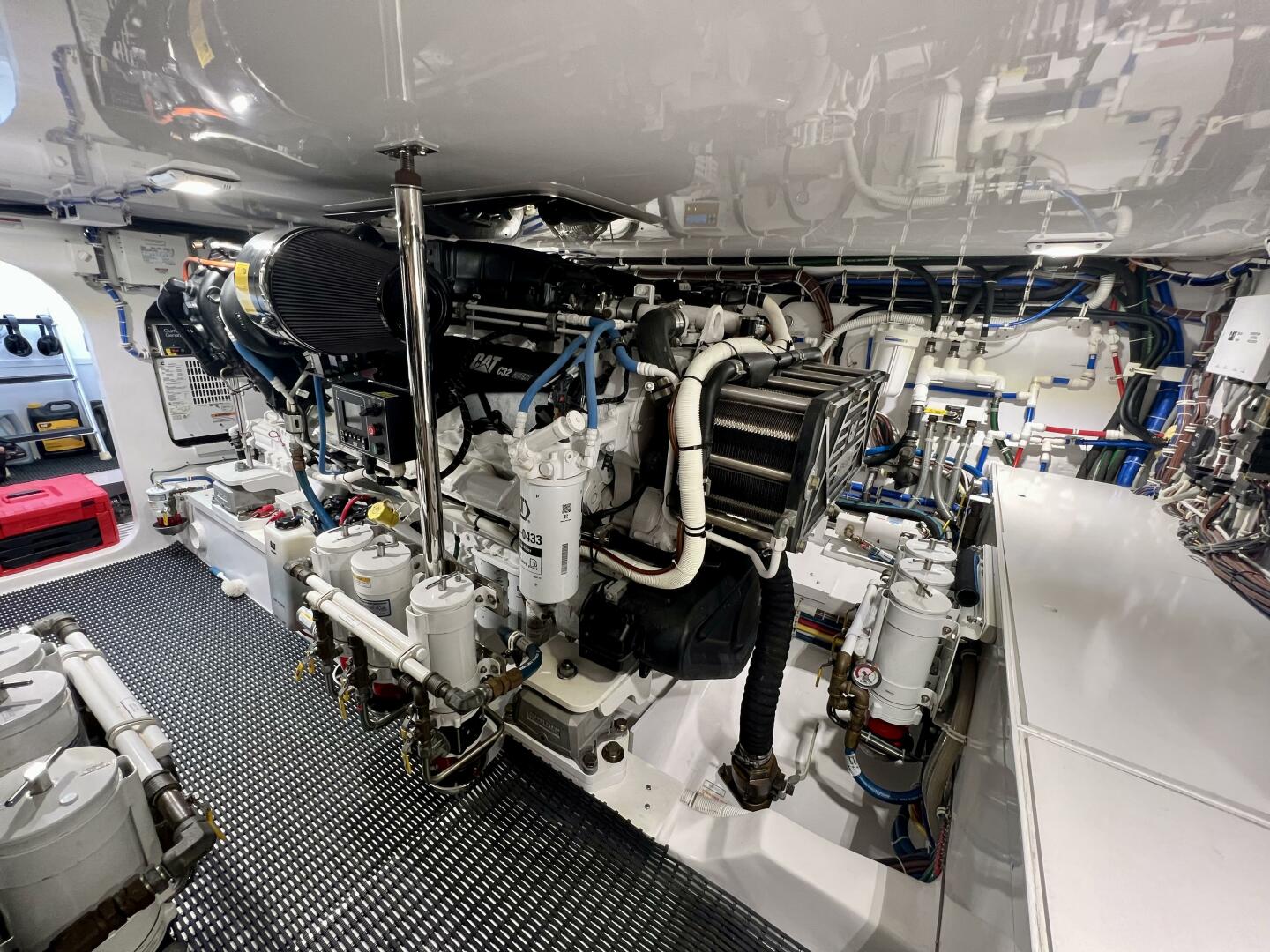 Slide: The Image of Hatteras 59 Change Order- Engine Room 2021 Hatteras GT59 Convertible-Change Order - 3947367