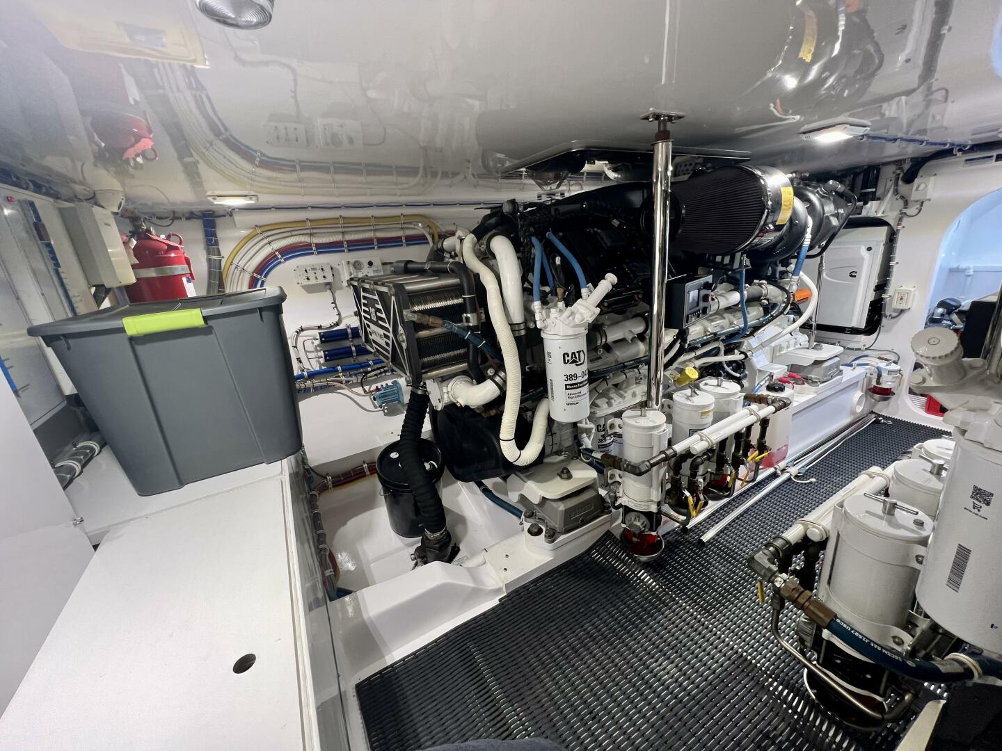 Slide: The Image of Hatteras 59 Change Order- Engine Room 2021 Hatteras GT59 Convertible-Change Order - 3947368