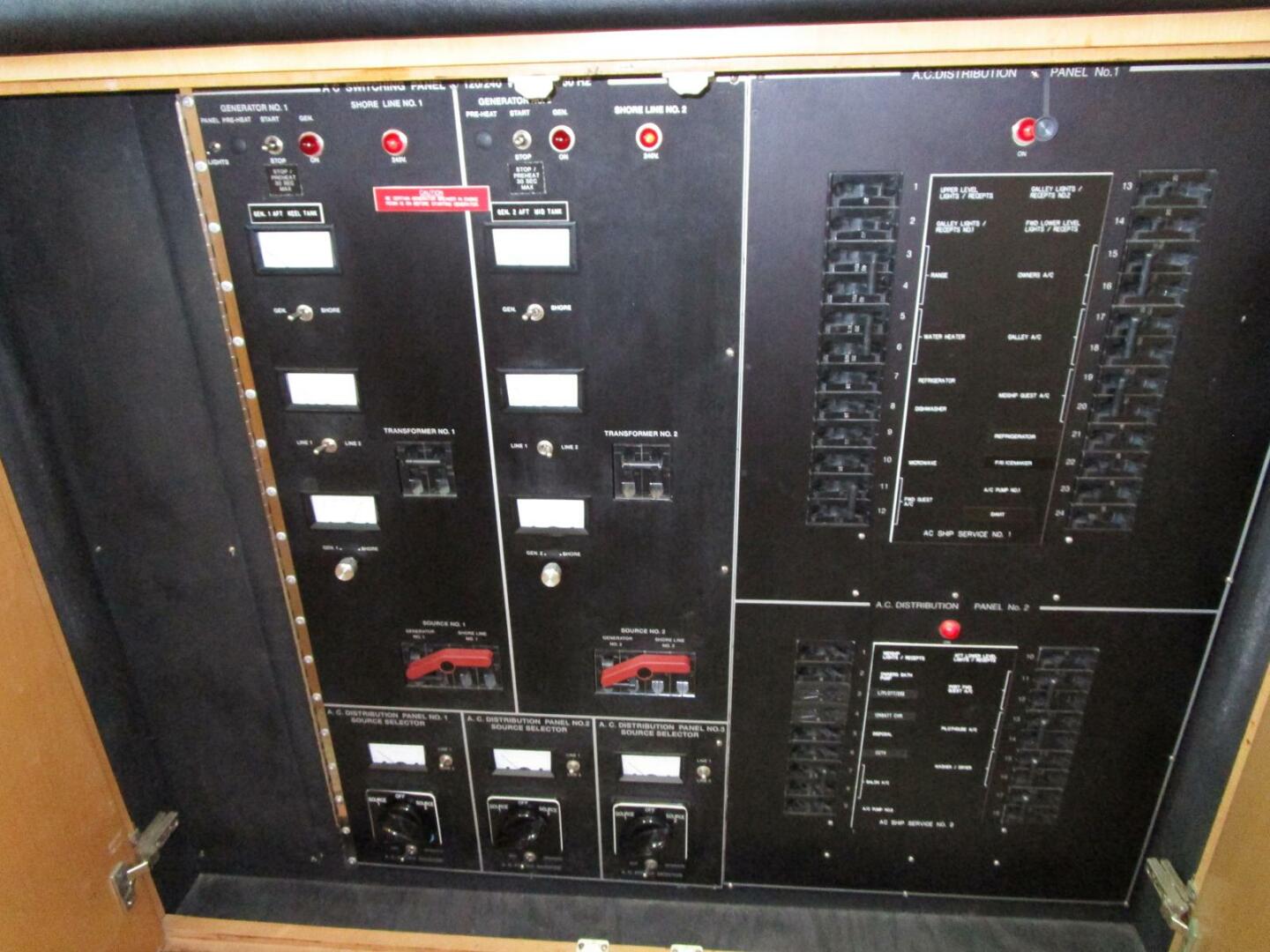Slide: The Image of Pilothouse Electrical Panel  - 5121508