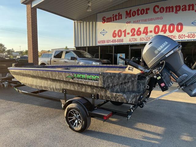 The Image of 2024 Havoc Boats VJST-C 1653 on trailer at Smith Motor Company. - 1
