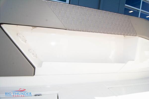 Slide: The Image of Hayaari Marine H44Z 2023 boat interior detail with Big Thunder Marine logo. - 23