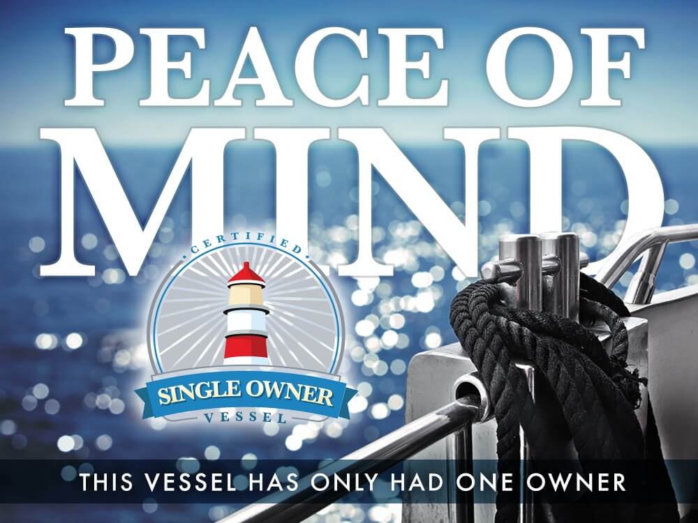 Slide: The Image of Peace of mind: vessel has only ever had a single owner! - 62