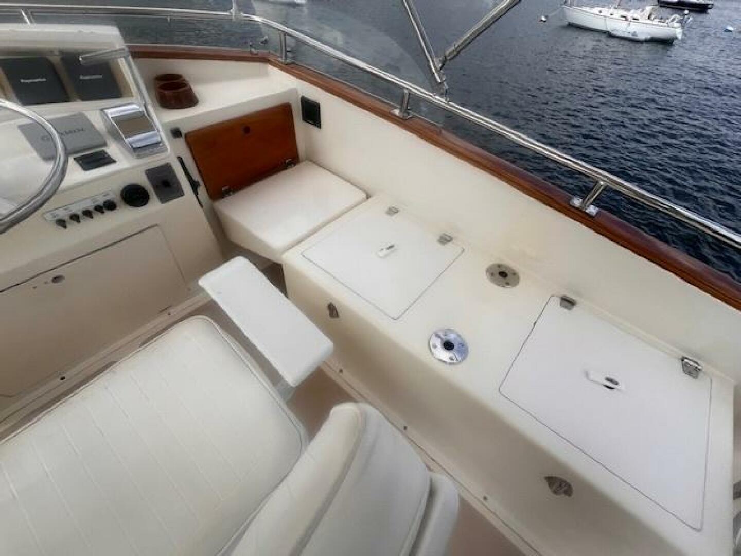 Slide: The Image of Hinckley Lobster Style Cruiser With Flybridge 1989 - 5175063