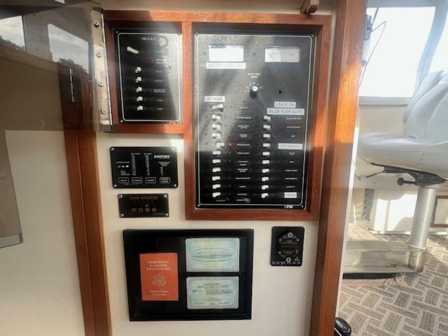 Slide: The Image of Hinckley Lobster Style Cruiser With Flybridge 1989 - 5175092