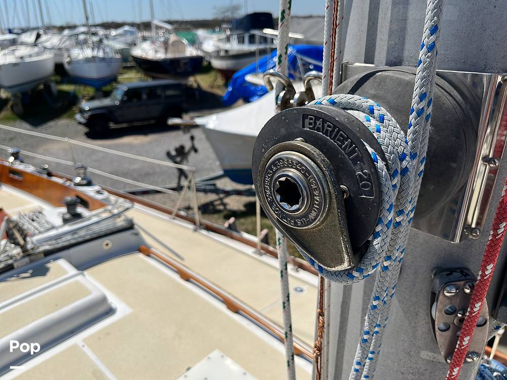 Slide: The Image of Hinckley Yachts Bermuda 40 Mark III Yawl 1974 - 123