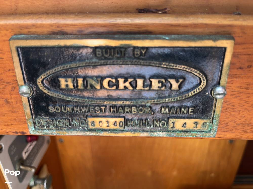 Slide: The Image of Hinckley Yachts Bermuda 40 Mark III Yawl 1974 - 132