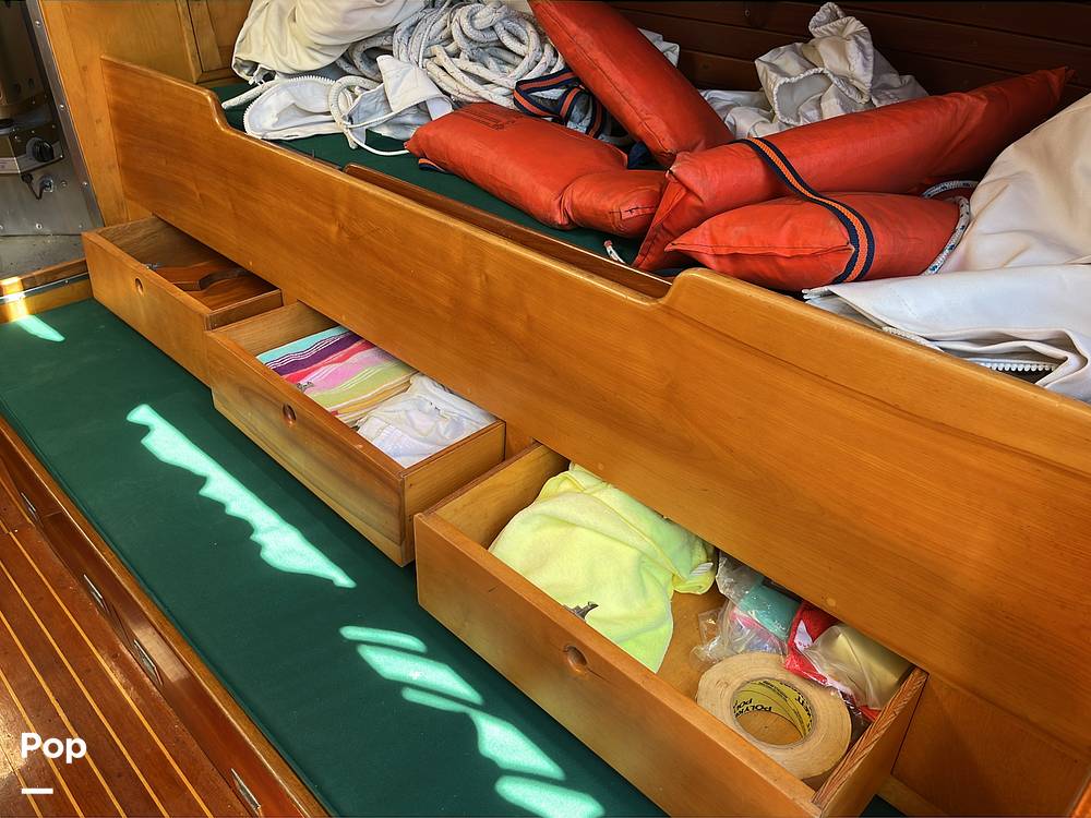 Slide: The Image of Hinckley Yachts Bermuda 40 Mark III Yawl 1974 - 182